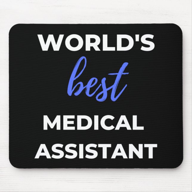 Mousepad Melhor Assistente Médico do Mundo (Frente)