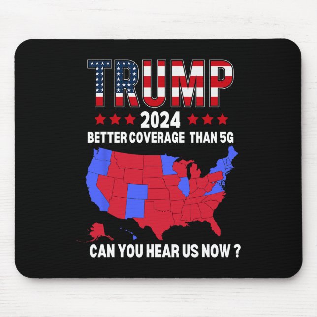 Mousepad Melhor Cobertura Do Que O Mapa Eleitoral Dos Eua T (Frente)