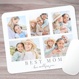 Mousepad Melhor Colagem Personalizada da Família Fotográfic
