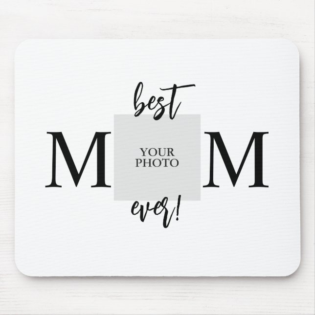 Mousepad Melhor Dia de as mães Personalizado Da Mãe (Frente)
