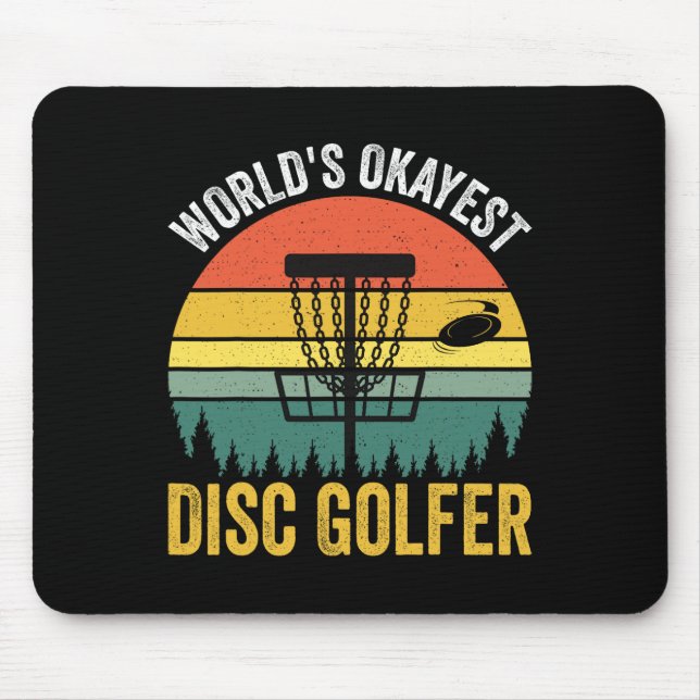 Mousepad Melhor Disc Golfer do Mundo _1  (Frente)