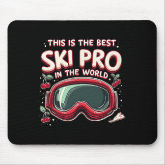 Mousepad Melhor esqui Pro Sports Snow