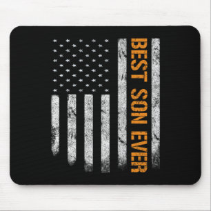 Mousepad Melhor Filho Nunca Dia de os pais De Bandeira Amer