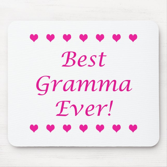 Mousepad Melhor Gramma Nunca (Frente)