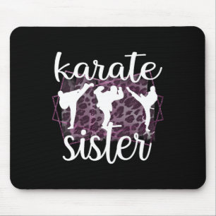 Mousepad Melhor Irmã Karate Orgulhosa Karate Sis