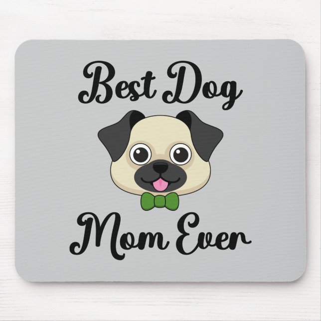 Mousepad Melhor Mãe De Cachorro (Frente)