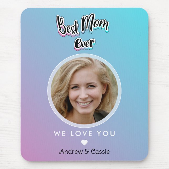 Mousepad Melhor mãe de sempre (Frente)