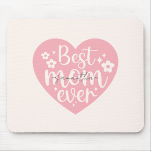 Mousepad Melhor Mãe do Coração Nunca