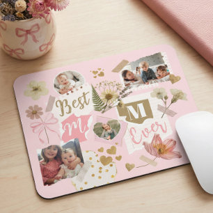 Mousepad Melhor Mãe do Mundo Álbum de Recortes do Dia das M