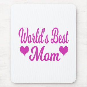Mousepad Melhor Mãe do Mundo Rosa