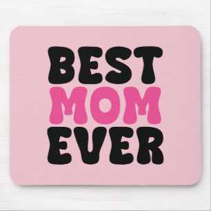 Mousepad Melhor Mãe do Mundo Tipografia