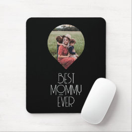 Mousepad Melhor Mamãe de Fotografia do Script Moderno