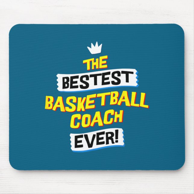 Mousepad Melhor Ocupação de Trabalho de Treinamento de Basq (Frente)