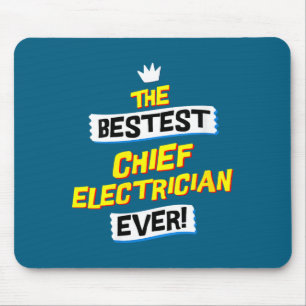 Mousepad Melhor Ocupação Engenheira Elétrica Chefe Feminina