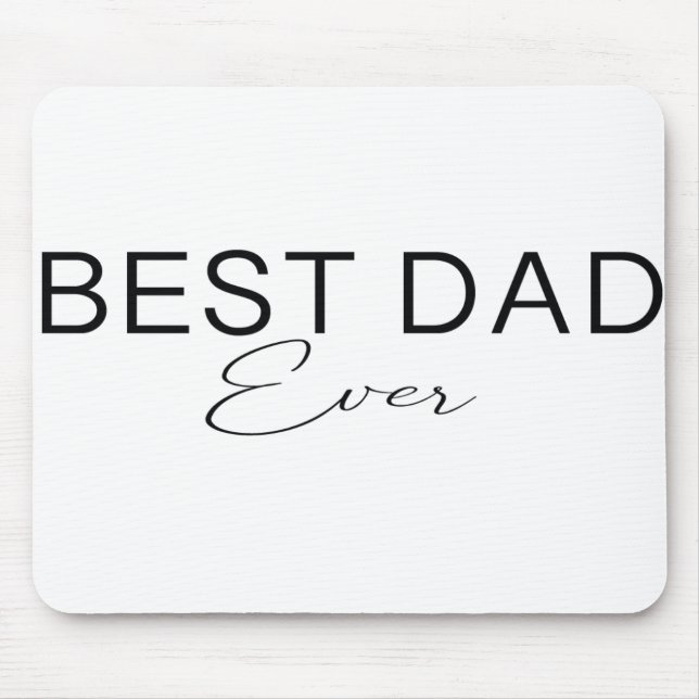 Mousepad melhor pai (Frente)