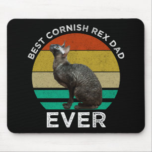 Mousepad Melhor Pai Cornish Rex de Todos