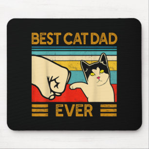 Mousepad Melhor Pai De Gato De Pai Engraçado