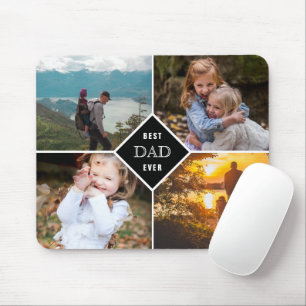 Mousepad Melhor Pai De Sempre, Personalizado Para Colagem D