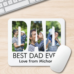 Mousepad Melhor Pai do Mundo Carta Foto