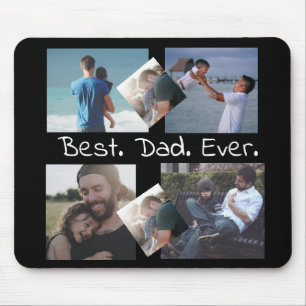 Mousepad Melhor Pai do mundo, Pad personalizado do mouse fo