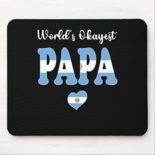 Mousepad Melhor Pai do Papa Argentina do Mundo
