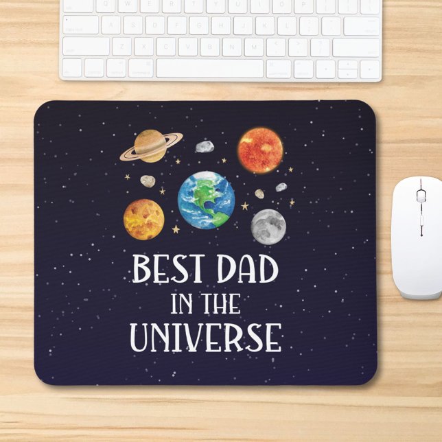 Mousepad Melhor Pai do Universo Citação Divertida Dia dos P (Criador carregado)