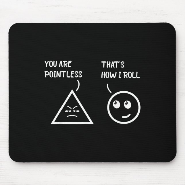 Mousepad Melhor Piada de Humor de Professor de Matemática D (Frente)