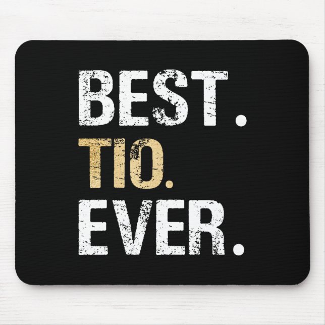 Mousepad Melhor Presente Latino Mexicano Espanhol De Tio Ev (Frente)