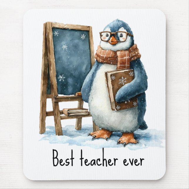 Mousepad Melhor Professor de Todos os Tempos Design de Ping (Frente)