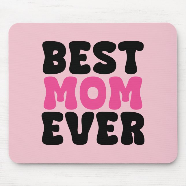 Mousepad Melhor Tifografia de Mãe Nunca (Frente)