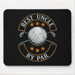 Mousepad Melhor Tio Por Par Golf Lover Dia de os pais Espor