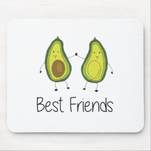 Mousepad Melhores amigos do abacate