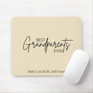 Mousepad Melhores Avós Minimalistas Modernos Nunca
