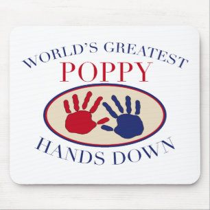 Mousepad Melhores mãos de Papoula, Sem Dúvida