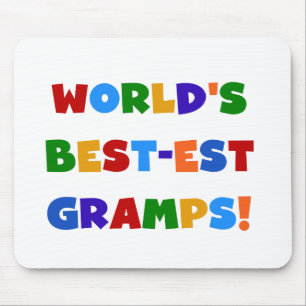 Mousepad Melhores presentes de vovô no mundo