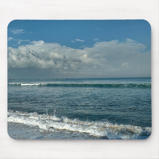 Mousepad Melodia de Ondas Oceânicas Relaxantes (Frente)