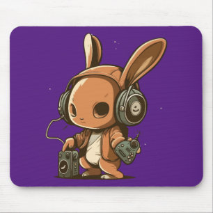 Mousepad Melódico Bunny: Uma Viagem Musical