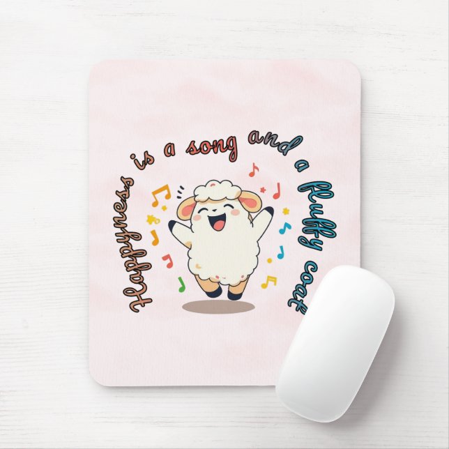 Mousepad Melody in Wool (Com mouse)