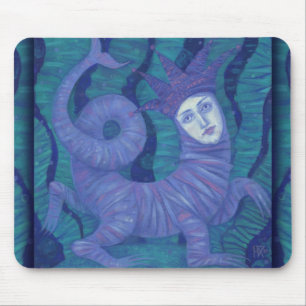 Mousepad Melusine, Melusina, fantasia, surreal, aguardente
