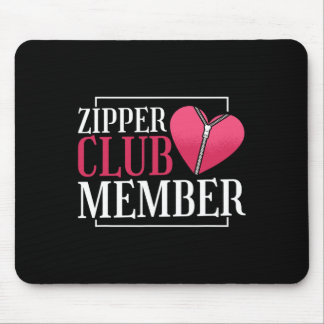 Mousepad Membro do Clube Zipper Sensibilização para a Doenç