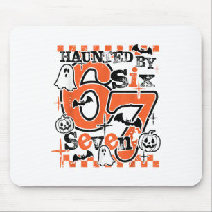 Mousepad Meme Assombrado 67 Seis Sete 6-7 Piada Divertida d