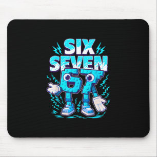 Mousepad Meme Divertido 67 Seis Sete 6 7 Garotos Italianos