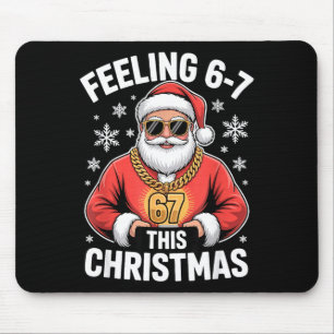 Mousepad Meme do Papai Noel para Crianças que se Sentem com