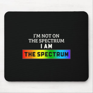 Mousepad Meme Engraçado de Autismo Não Estou No Espectro Eu