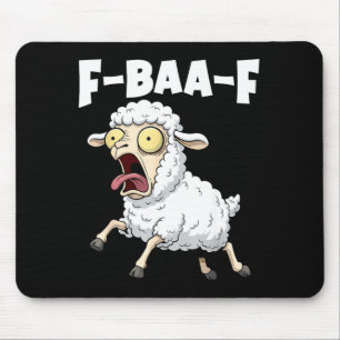 Mousepad Meme F-baa-f – Gráfico de Meme Engraçado aos Grito