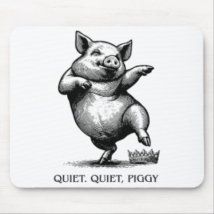 Mousepad Meme Feminista Silencioso Humor Sutil Protesto Res