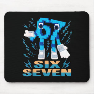 Mousepad Meme Infantil 67 Seis Sete 6 7 Brainrot Italiano