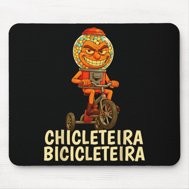 Mousepad Meme italiano engraçado de crianças Brainrot Chicl (Frente)
