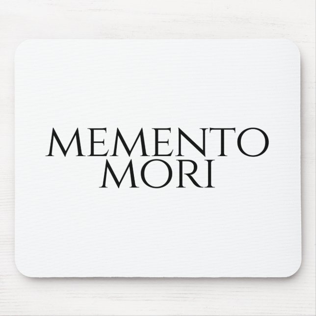 Mousepad Memento Mori (Frente)