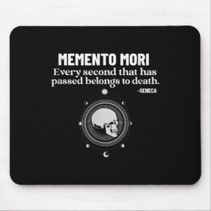 Mousepad Memento Mori Seneca Stoicismo Filosofia Estática